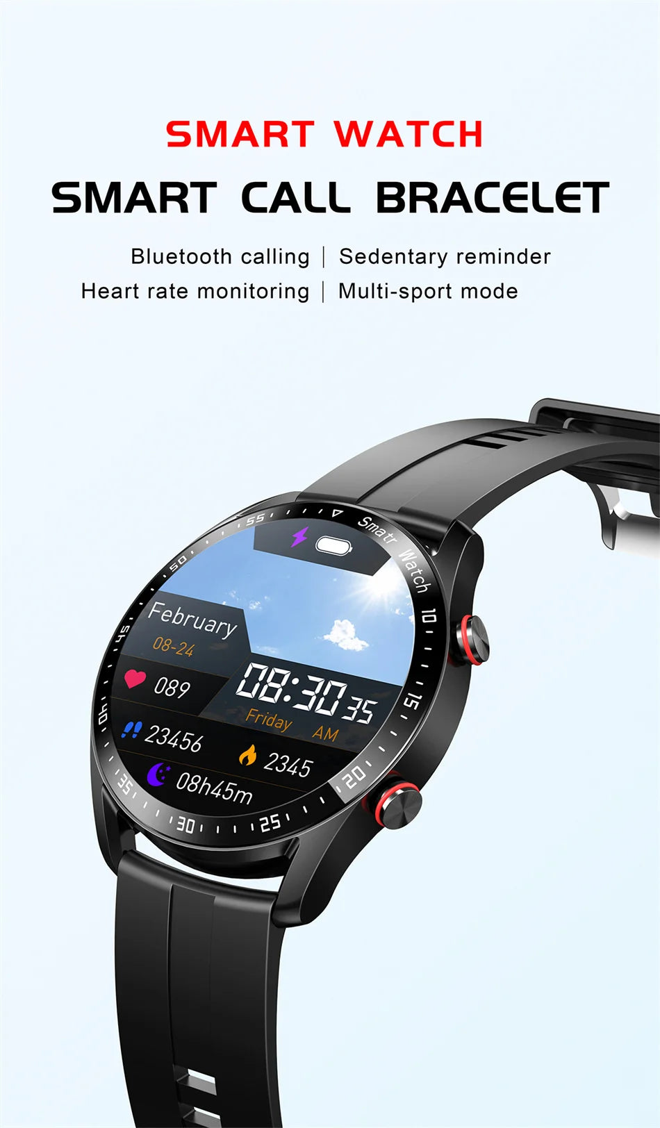 2025 New Outdoor Sports Smart Watch Men GT Series