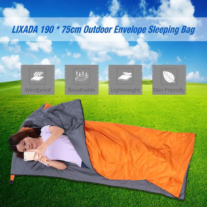 LIXADA 190*75cm Sleeping Bag for Camping & Adventure